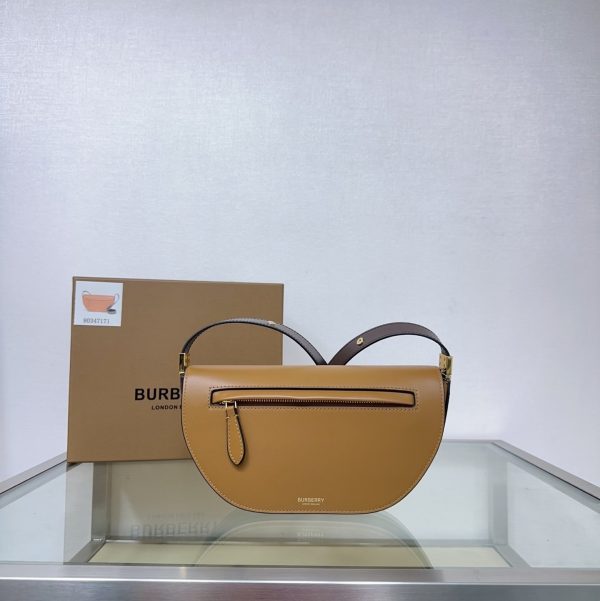 Burberry Olympia 1:1 Réplica de Lujo, Bolso de Hombro con Cuero Italiano 1155193970 - front view