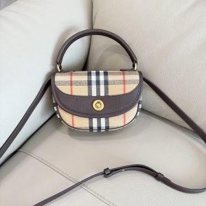 Réplica Burberry Highlands Mini Tote 1:1 Calidad Espejo con Envío 24 Horas 1155438195 - front view