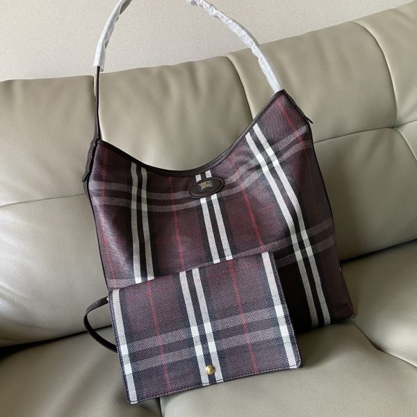Burberry P490 Tote Grande Réplica 1:1 de Alta Calidad con Cuero Auténtico 1155438374 - front view