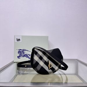 Réplica Burberry de Alta Gama 1:1 - Bolso de Hombro de Cuero Legítimo 1153851281 - side view