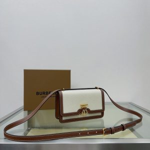 Bolso Burberry TB Lock con calidad espejo, réplica de lujo con envío rápido 1153851236 - side view