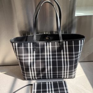 Burberry Bloomsbury Tote: Réplica 1:1 de Lujo con Envío Rápido y Calidad AAA 1155322632 - side view
