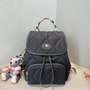 Réplica Burberry Horseshoe 1:1 | Bolso Bandolera de Alta Gama con Cuero Auténtico 1155438431 - side view